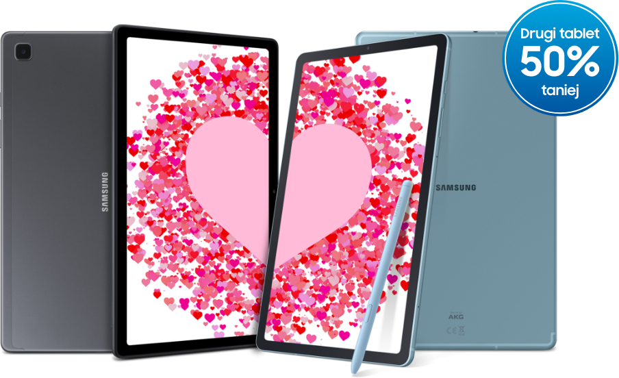 Dziś tablety chodzą parami. Kup Galaxy Tab S6 Lite albo Tab A7, a drugi taki sam dostaniesz za połowę ceny.